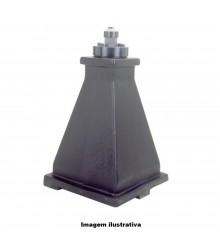 Base tipo pedestal  para mesa de granito 300 x 300 mm Serie 156  156-823  	