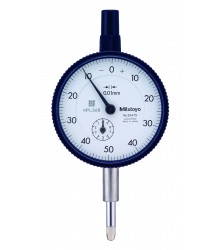 Reloj comparador estándar, de tapa con oreja. Recorrido 10 mm / 0.01 mm - 2047S 