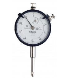 Reloj comparador estándar, Recorrido Largo de tapa con oreja. Recorrido 20 mm 0.01 mm- 2050S 