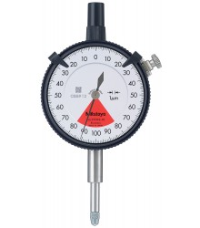 Reloj Comparador 5 mm 0.001 mm Modelo estándar Tapa con Oreja Anti-bloqueo  del husillo- 2119S-10
