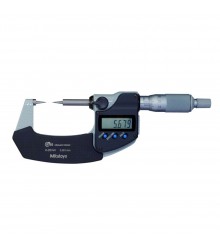 Micrómetro externo digital 0-25 mm 0.001 mm con puntas cónicas 342-261-30 