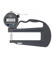 Medidor de Espesor Manual Digital 10 mm 0.01 mm Modelo estándar con arco profundo 547-321 