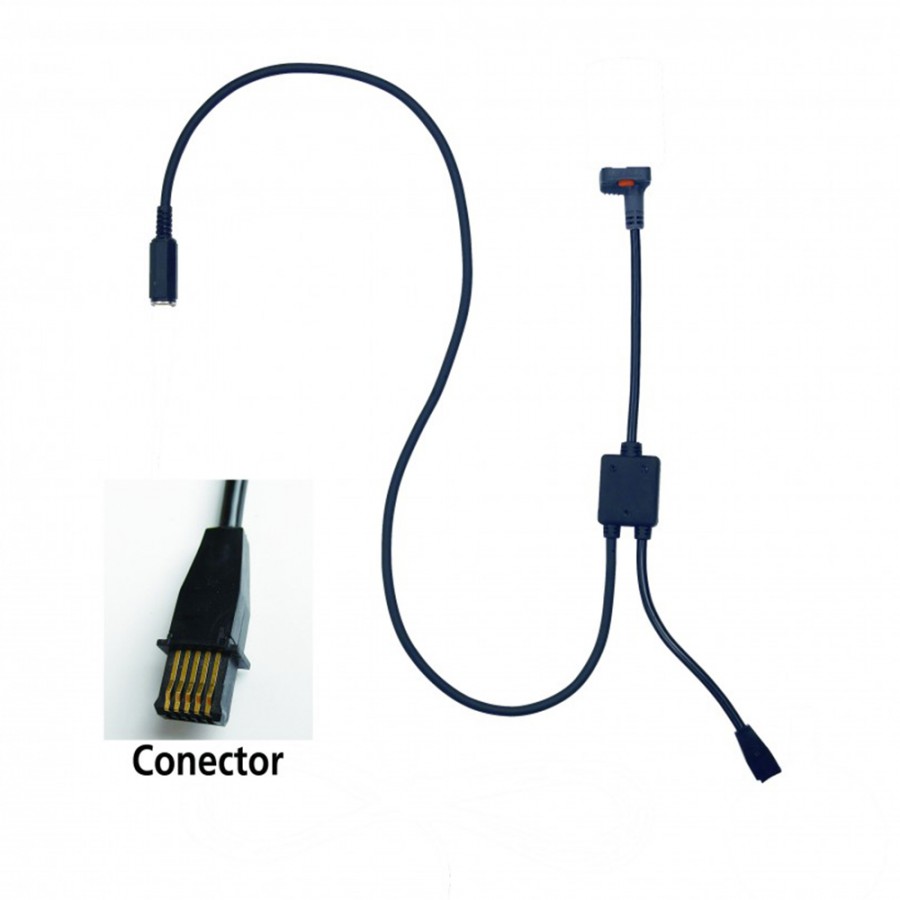 Cable de conexión con entrada de pedal tipo F para U-WAVE (Reloj Comparador) - 02AZE140F 