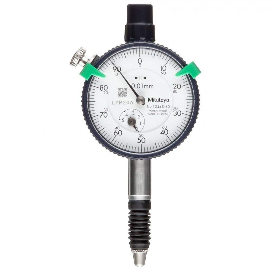 Reloj Comparador Analógico Tapa con Oreja Modelo compacto con Protección IP63 5 mm / 0.01 mm - 1044S-60 