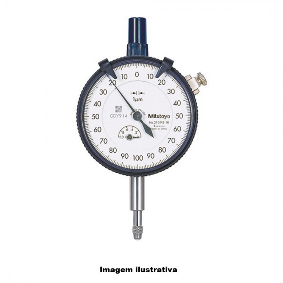 Reloj comparador  Serie 2  - Modelo estándar, gradación de 0.001 mm y 0.005 mm - 2109SB-10 