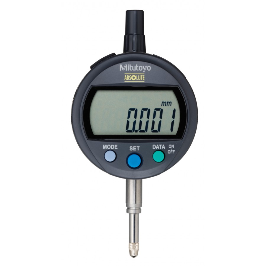 Reloj Comparador Digital ABSOLUTE 12.7mm 0.001mm Tapa plana ID-CX con preajuste - 543-390B 