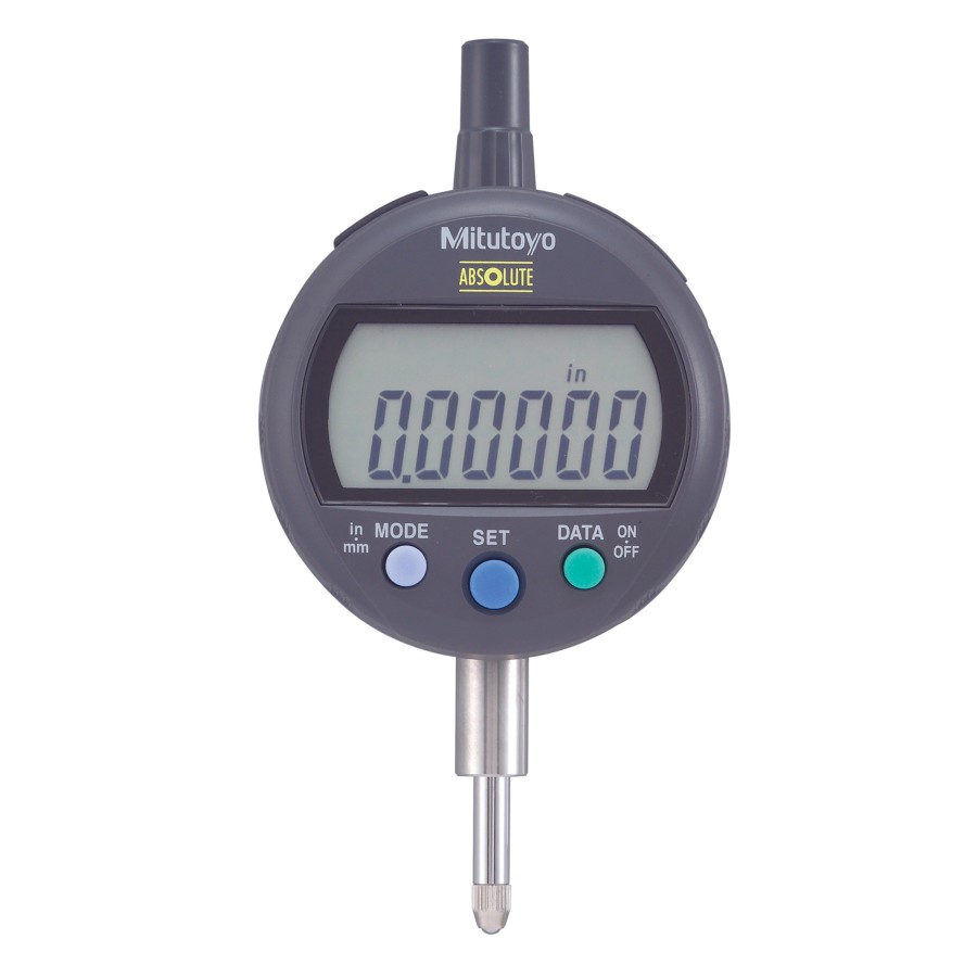 Reloj Comparador Digital ABSOLUTE 12.7 mm 0.001 mm Tapa plana ID-CX con preajuste 543-392B 