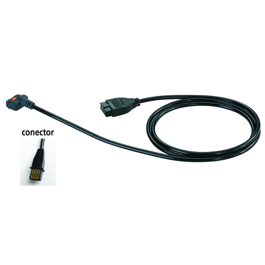 Cable de comunicación plano estándar recto sin botón DATA-1m - 905338 