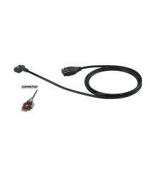 Cable de comunicación a prueba de agua con botón DATOS-2m - 05CZA663