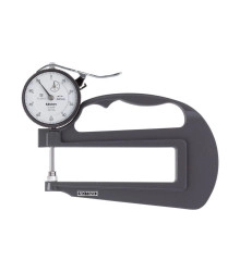 Medidor de Espesor Manual Analógico Con Arco Profundo y Caras de Cerámica 20mm/0,01mm - 7323A
