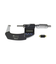 Micrómetro digital externo 25-50 mm 0,001 mm sin salida de datos con protección IP65 293-245-30