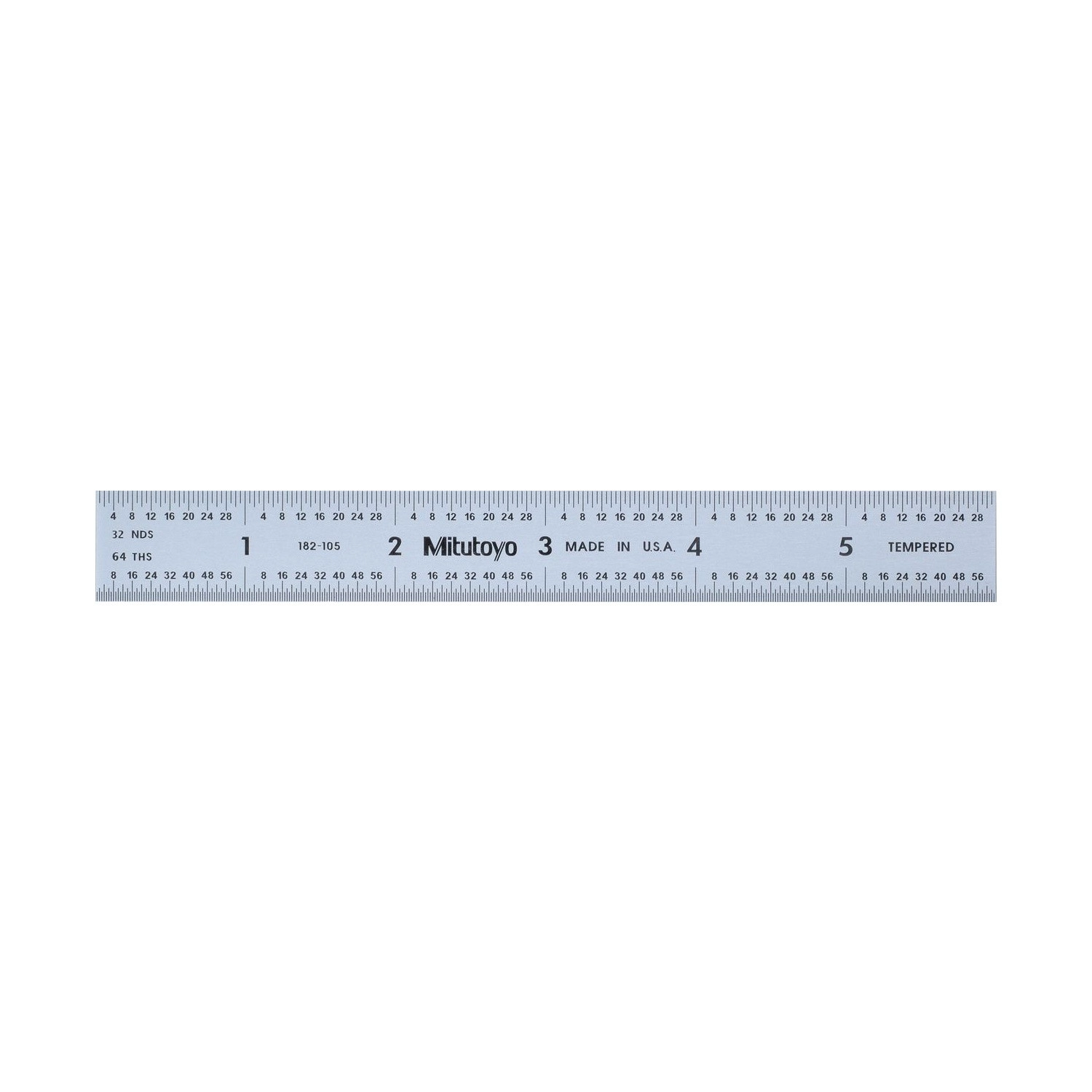 Escala Graduada de Acero 6"/150mm - 182-105 - Mitutoyo Tienda Oficial | Producto Original