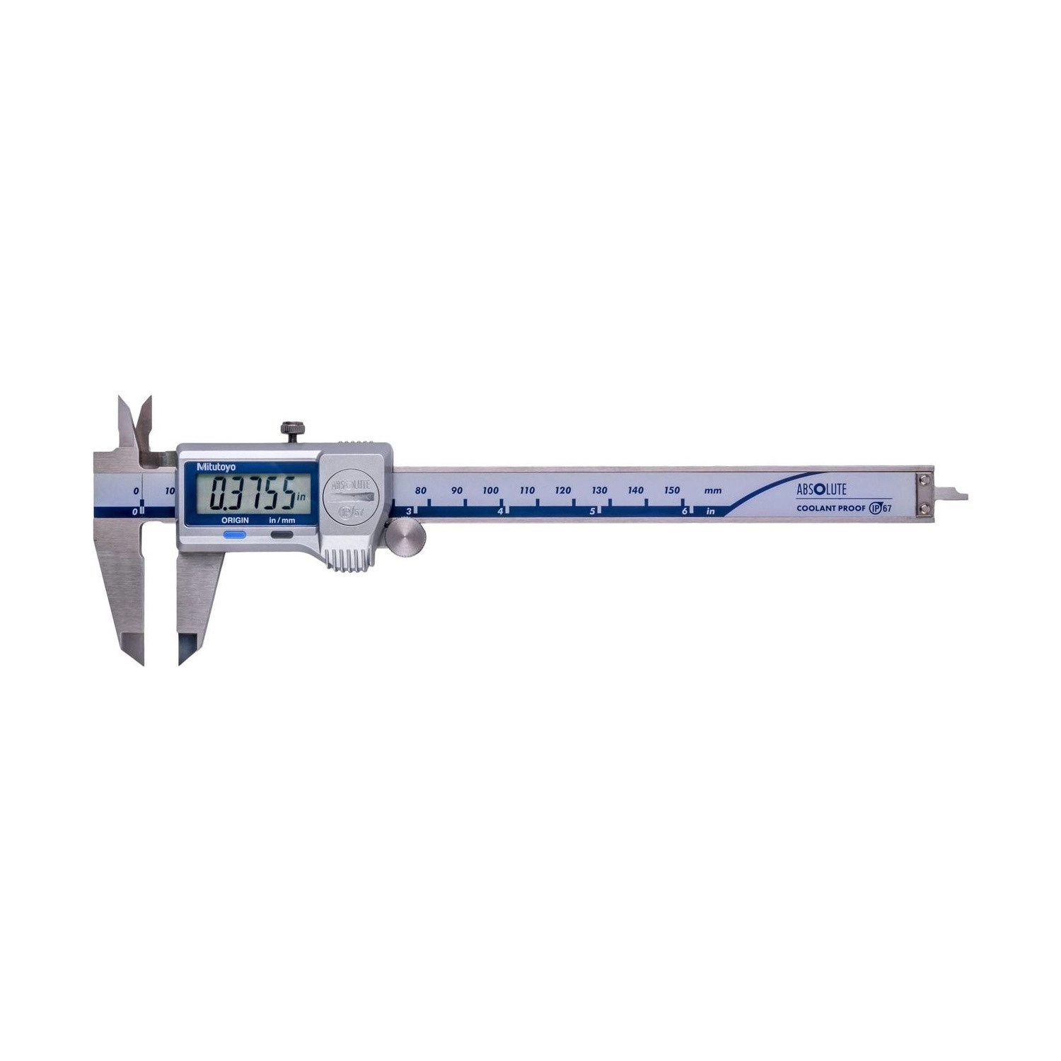 Calibre Digital Mitutoyo 150mm IP67 sin Salida de Datos 500-752-20 - ABSOLUTE - Tienda Oficial | Producto Original