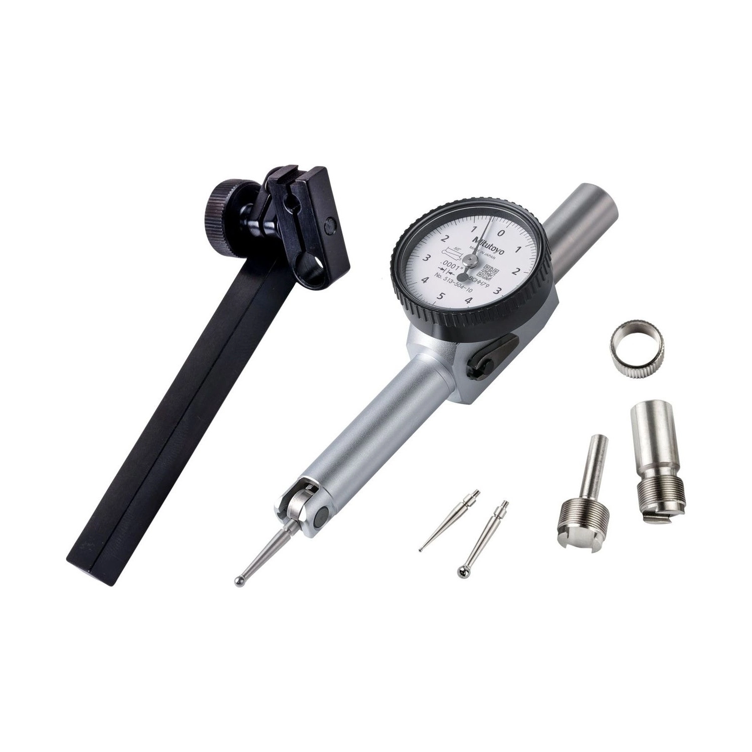 Reloj Comparador con Cuerpo Cilíndrico .01"/ .0001" – 513-504-10T - Mitutoyo Tienda Oficial | Producto Original