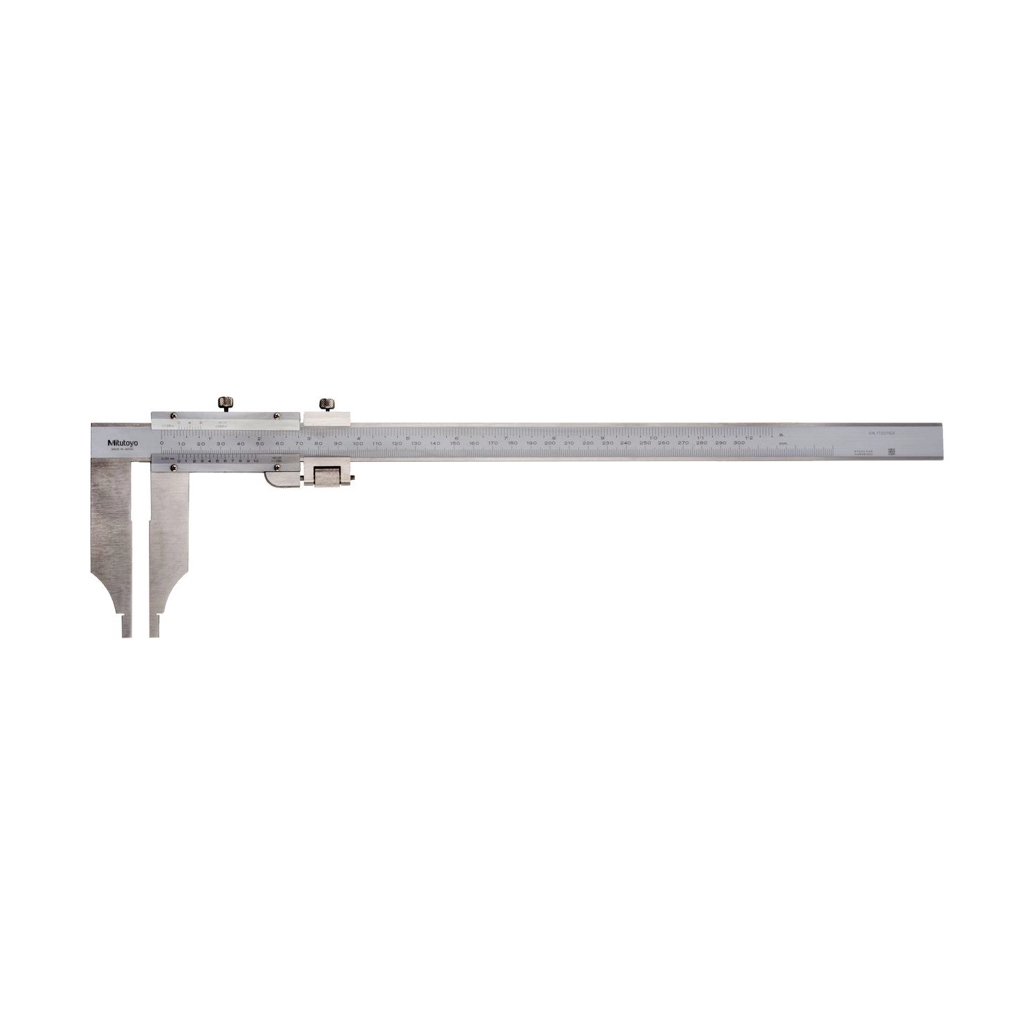 Calibre Analógico Mitutoyo 300 mm 0,05 mm con Mandíbulas Largas 534-101 - Tienda Oficial | Producto Original