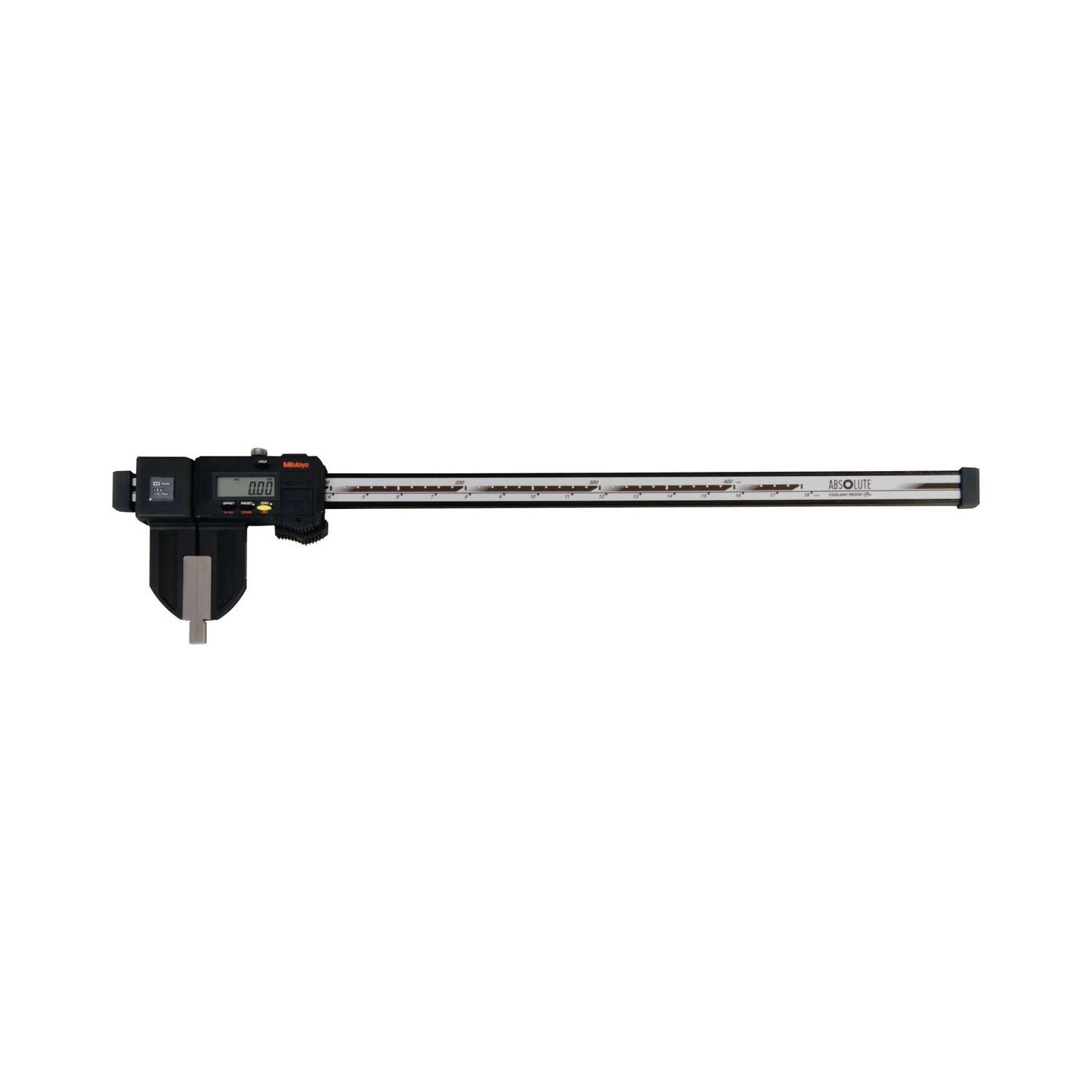 Calibre Digital ABSOLUTE Fibra de Carbono Mitutoyo 450 mm 0,01 mm con Puntas de Metal Duro 552-312-10 (mm/pulg) - Tienda Oficial | Producto Original