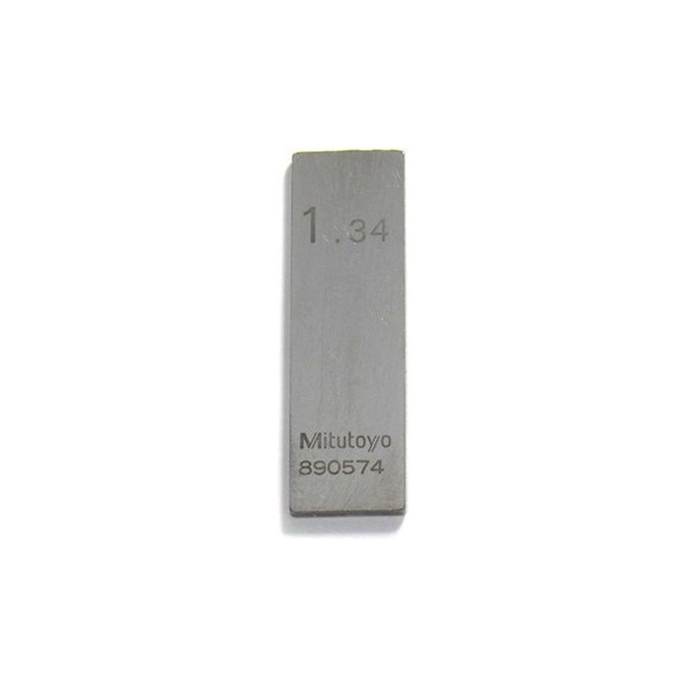 Bloques Patrón Individual 1,34mm en Acero - Clase 0 - 611594-021 - Mitutoyo Tienda Oficial | Producto Original