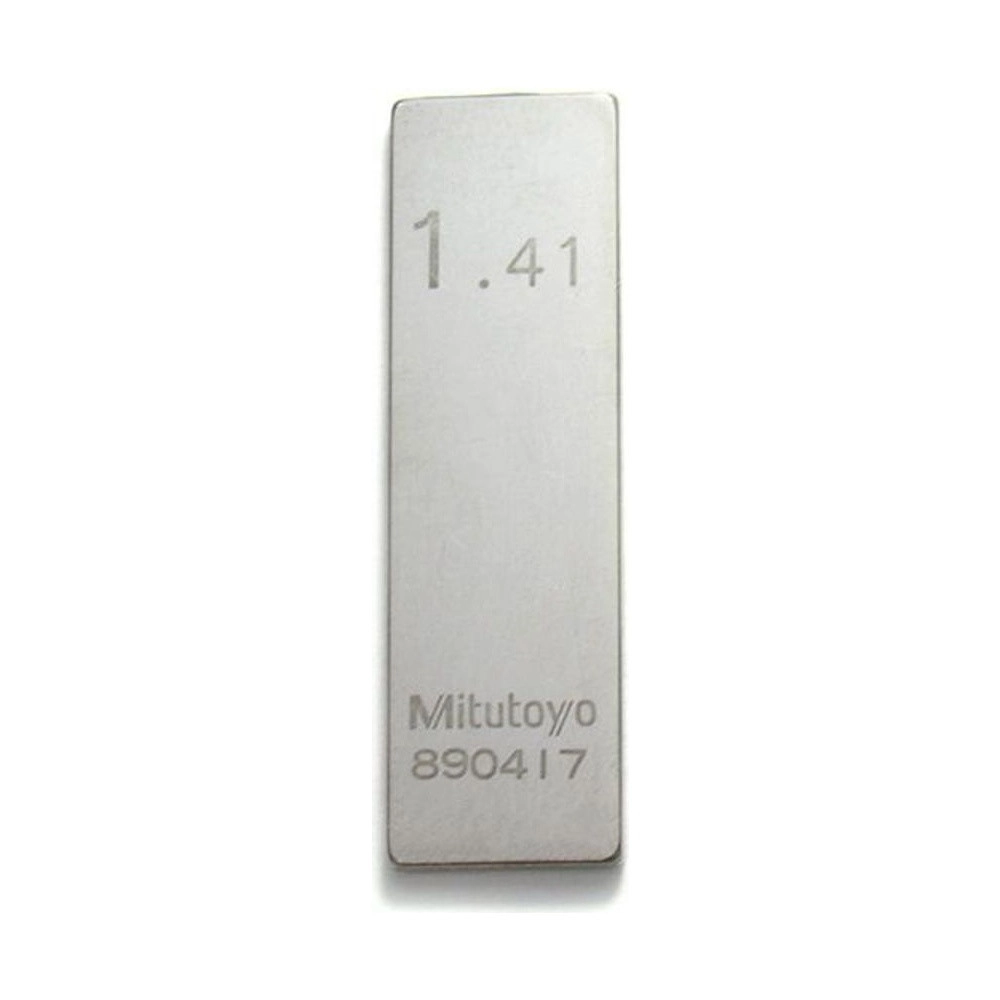 Bloques Patrón Individual 1,41mm En Acero - Clase 0 - 611601-021 - Mitutoyo Tienda Oficial | Producto Original