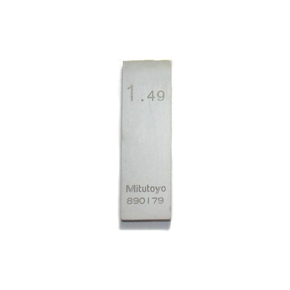 Bloques Patrón Individual 1,49mm En Acero - Clase 0 - 611609-02 - Mitutoyo Tienda Oficial | Producto Original