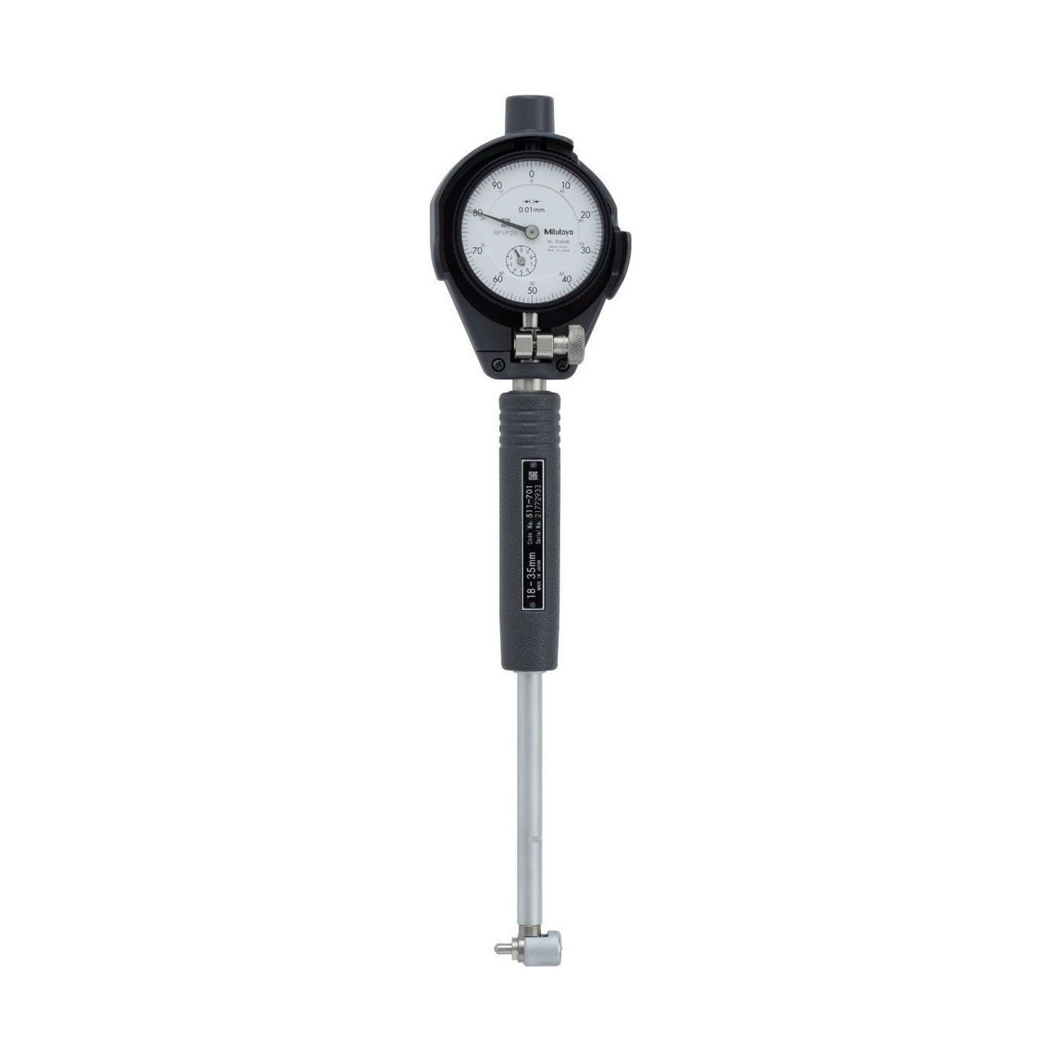 Comparador de Diámetro Interno Capacidad 18-35mm Resolución 0,01mm Mitutoyo 511-711-20 - Tienda Oficial | Producto Original