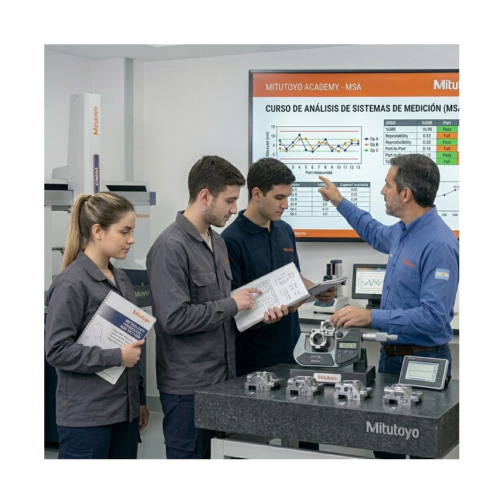 Curso de Análisis de Sistemas de Medición (MSA) (VIRTUAL) - Mitutoyo Tienda Oficial | Producto Original