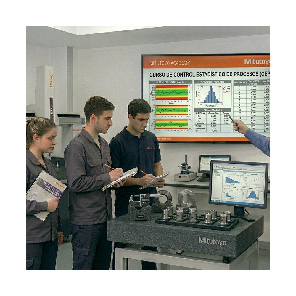 Curso de Control Estadístico de Procesos (CEP) VIRTUAL - Mitutoyo Tienda Oficial | Producto Original