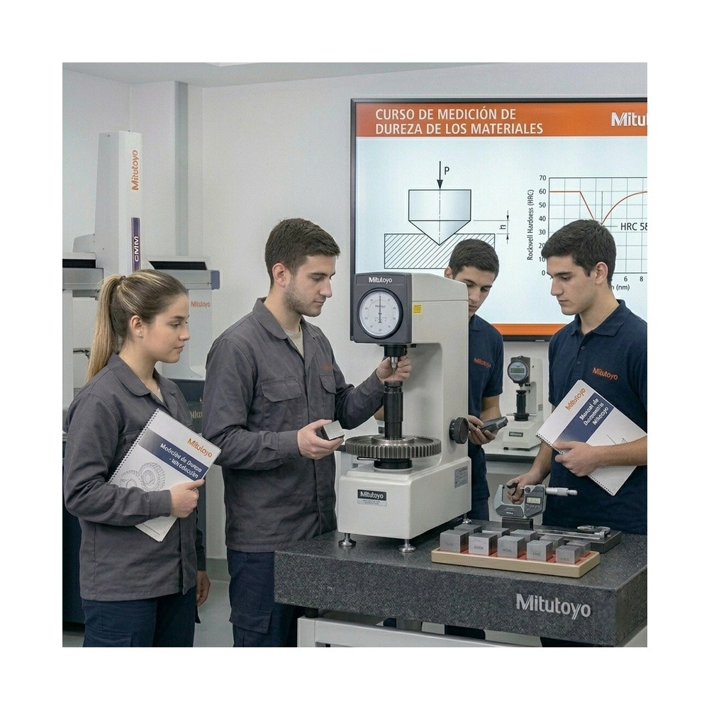 Curso de Medición de Dureza de los Materiales (VIRTUAL) - Mitutoyo Tienda Oficial | Producto Original