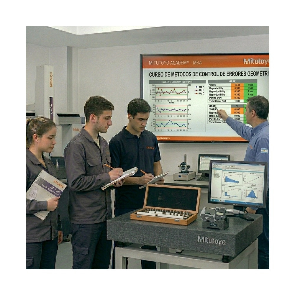 Curso de Métodos de Control de Errores Geométricos (VIRTUAL) - Mitutoyo Tienda Oficial | Producto Original