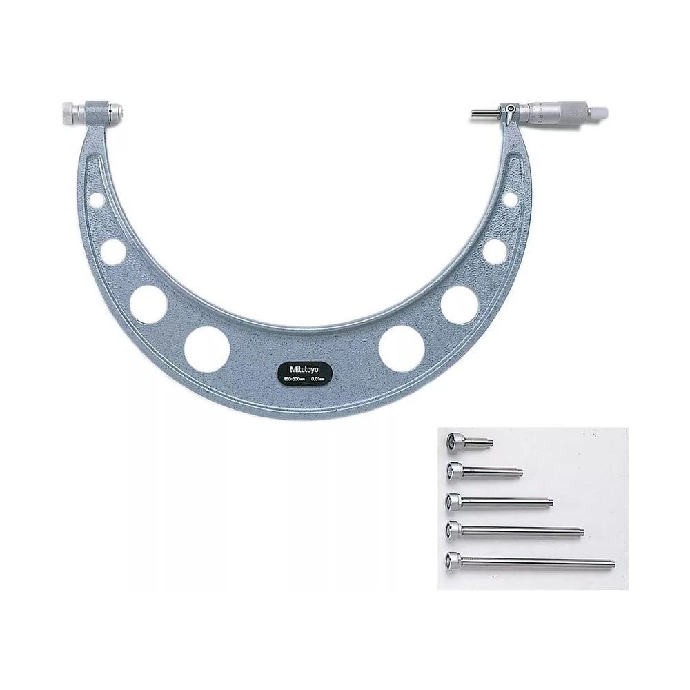 Micrómetro externo 700-800mm 0.01mm con topes intercambiables 104-146A - Mitutoyo Tienda Oficial | Producto Original