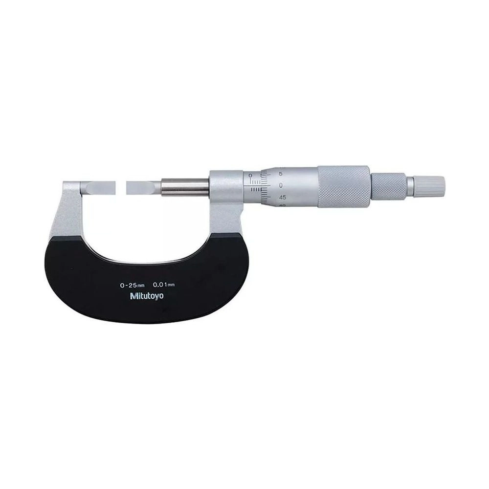 Micrómetro Externo Analógico Con Puntas Tipo Hoja Husillo No Rotativo 75-100mm/0,01mm – 122-104-10 - Mitutoyo Tienda Oficial | Producto Original
