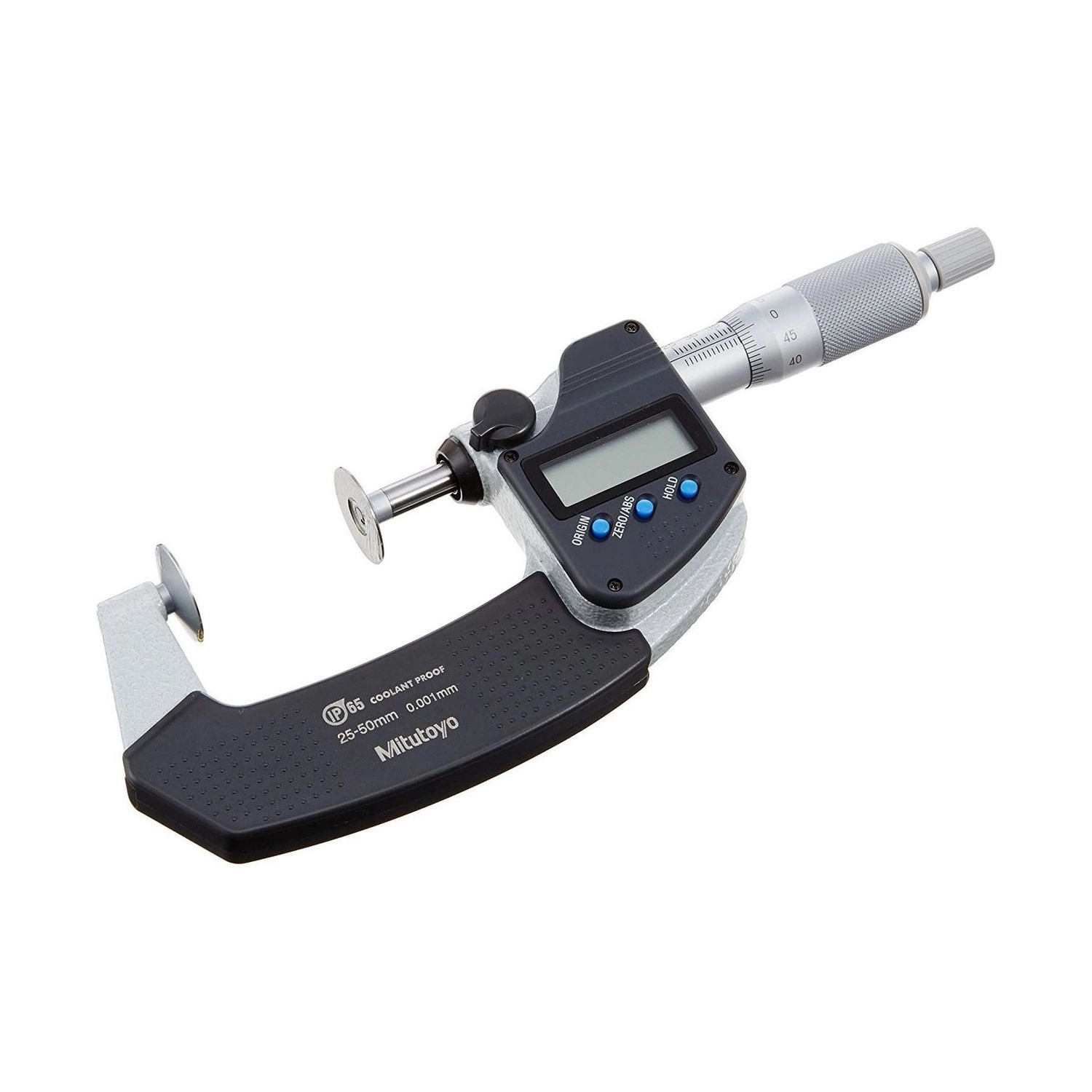 Micrómetro digital externo 25-50 mm 0.001 mm Tipo Disco 323-251-30 - Mitutoyo Tienda Oficial | Producto Original