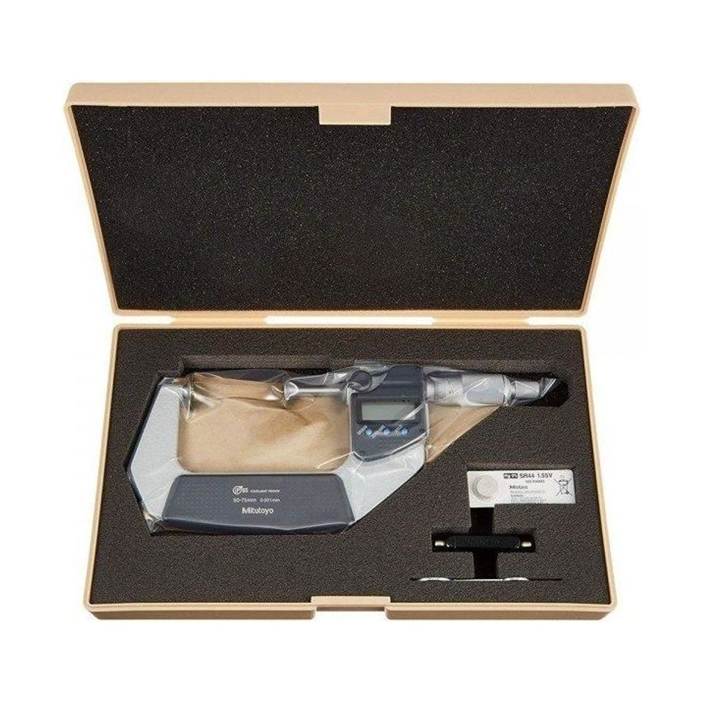 Micrómetro digital externo 50-75 mm 0.001 mm Tipo Disco 323-252-30 - Mitutoyo Tienda Oficial | Producto Original