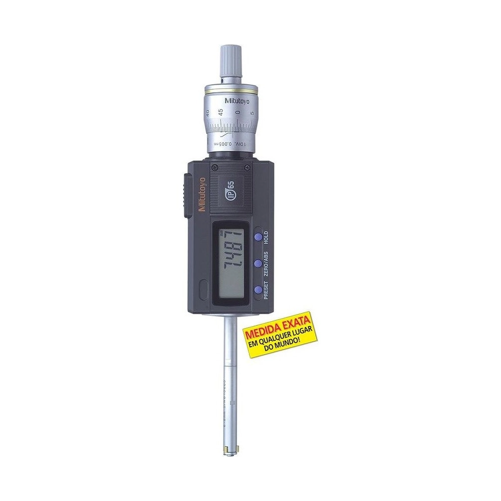 Micrómetro digital interno de tres puntas 6-8 mm 0.001 mm Holtest 468-161 - Mitutoyo Tienda Oficial | Producto Original