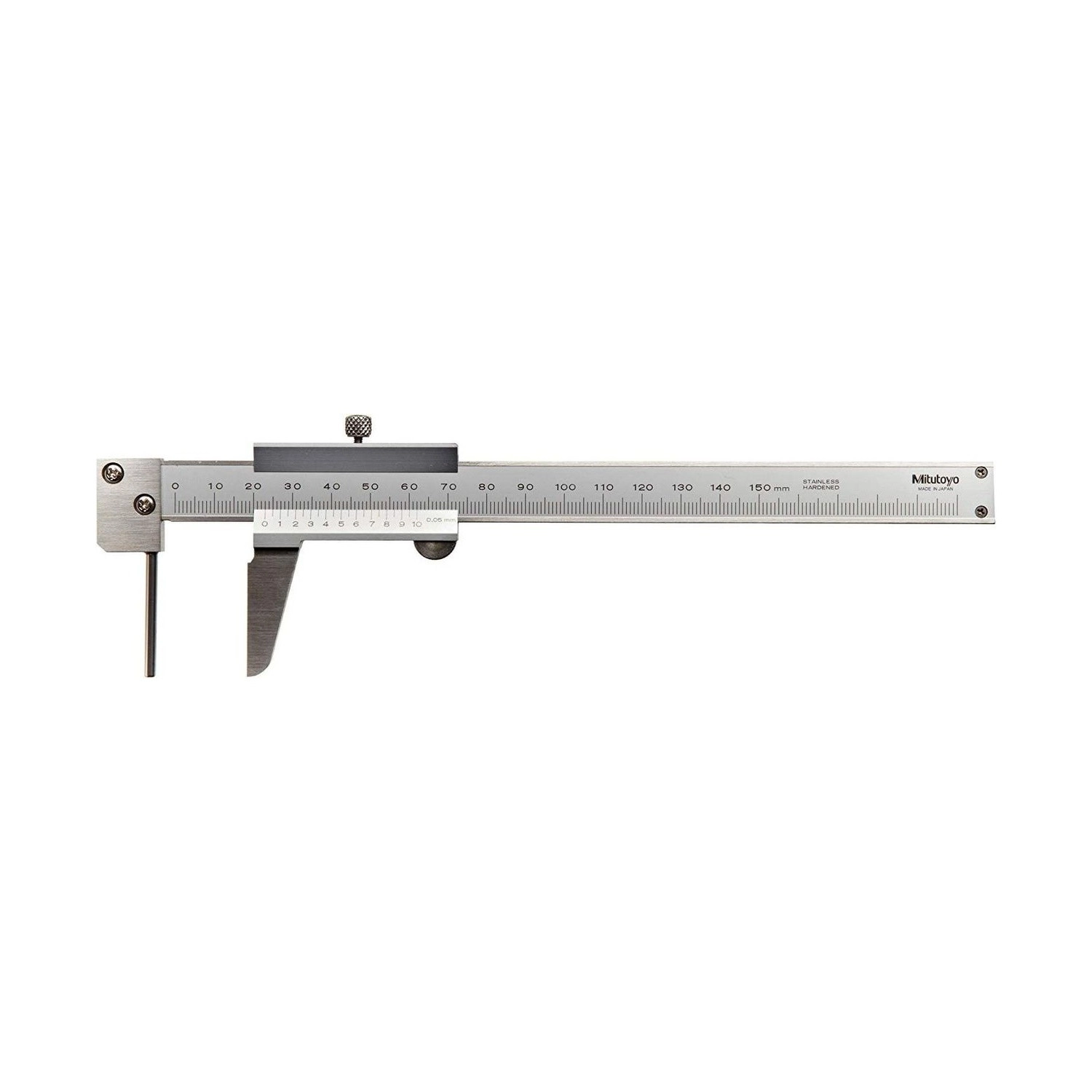 Calibre Vernier Mitutoyo 150 mm 0,05 mm con Mordazas Offset (Escalonadas) 536-101 - Tienda Oficial | Producto Original