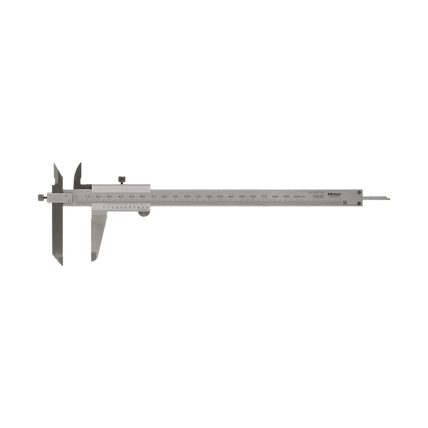 Calibre Vernier Mitutoyo 200 mm 0,05 mm con Mordazas Offset (Escalonadas) 536-102 - Tienda Oficial | Producto Original