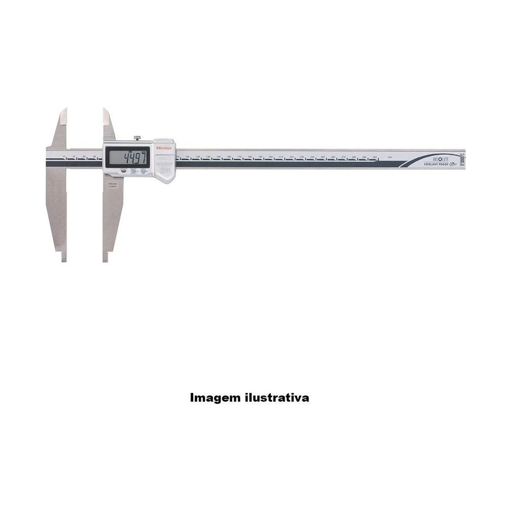 Calibre Digital ABSOLUTE Mitutoyo 500 mm 0,01 mm con Puntas Redondeadas y Estándar 551-204-10 - Tienda Oficial | Producto Original