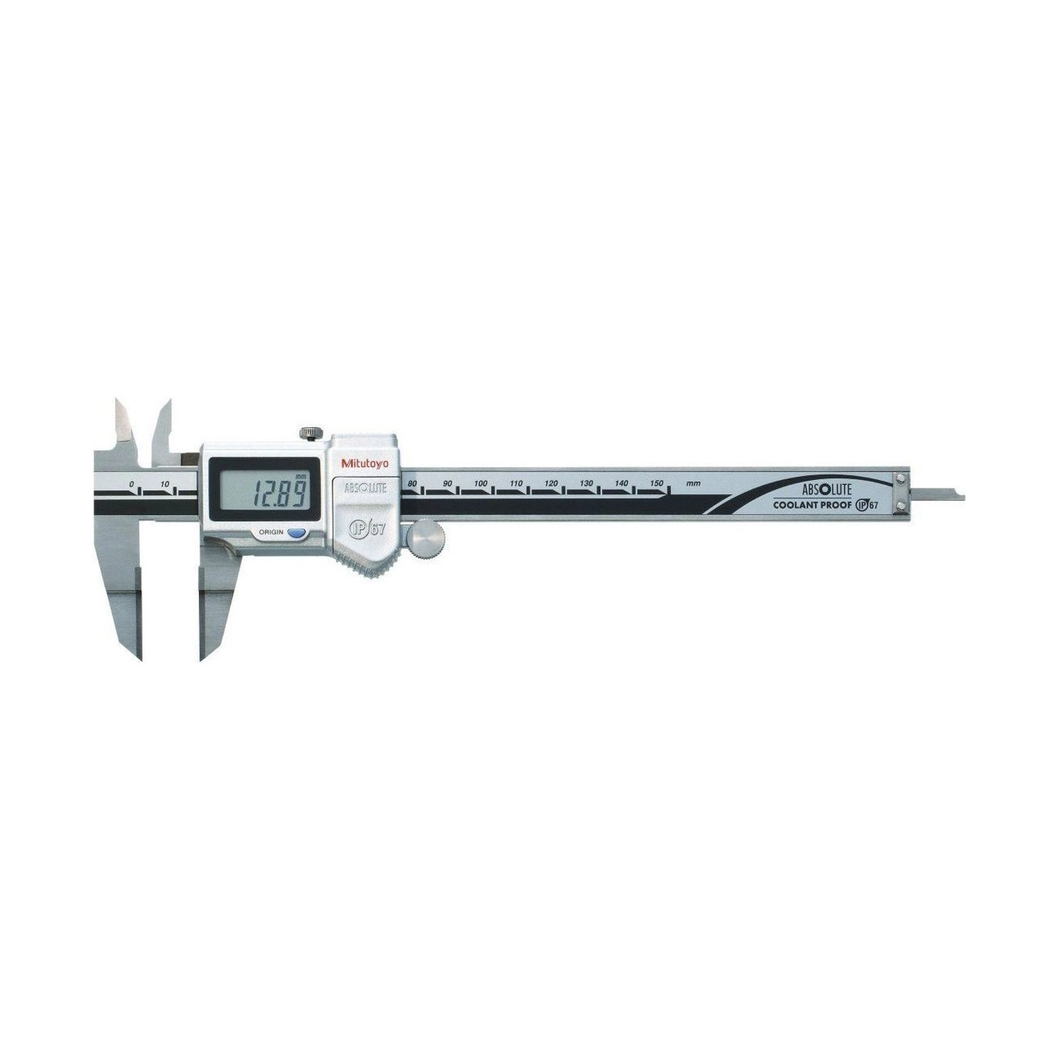 Calibre Digital ABSOLUTE Mitutoyo 150 mm 0,01 mm Tipo Lámina 573-634-20 IP67 - Tienda Oficial | Producto Original