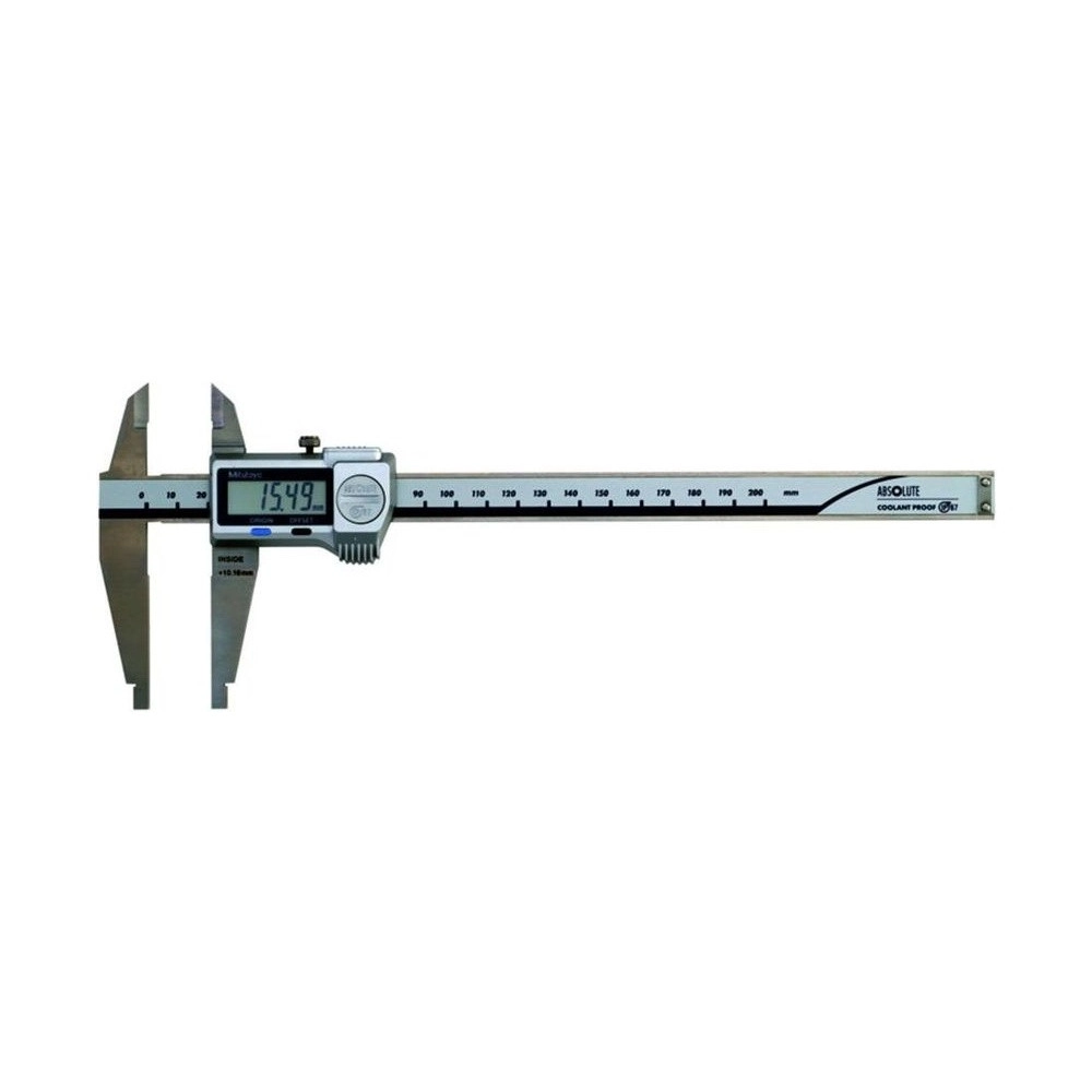 Calibre Digital ABSOLUTE Mitutoyo 300 mm 0,01 mm con Puntas Redondeadas y Estándar 551-331-20 IP67 - Tienda Oficial | Producto Original