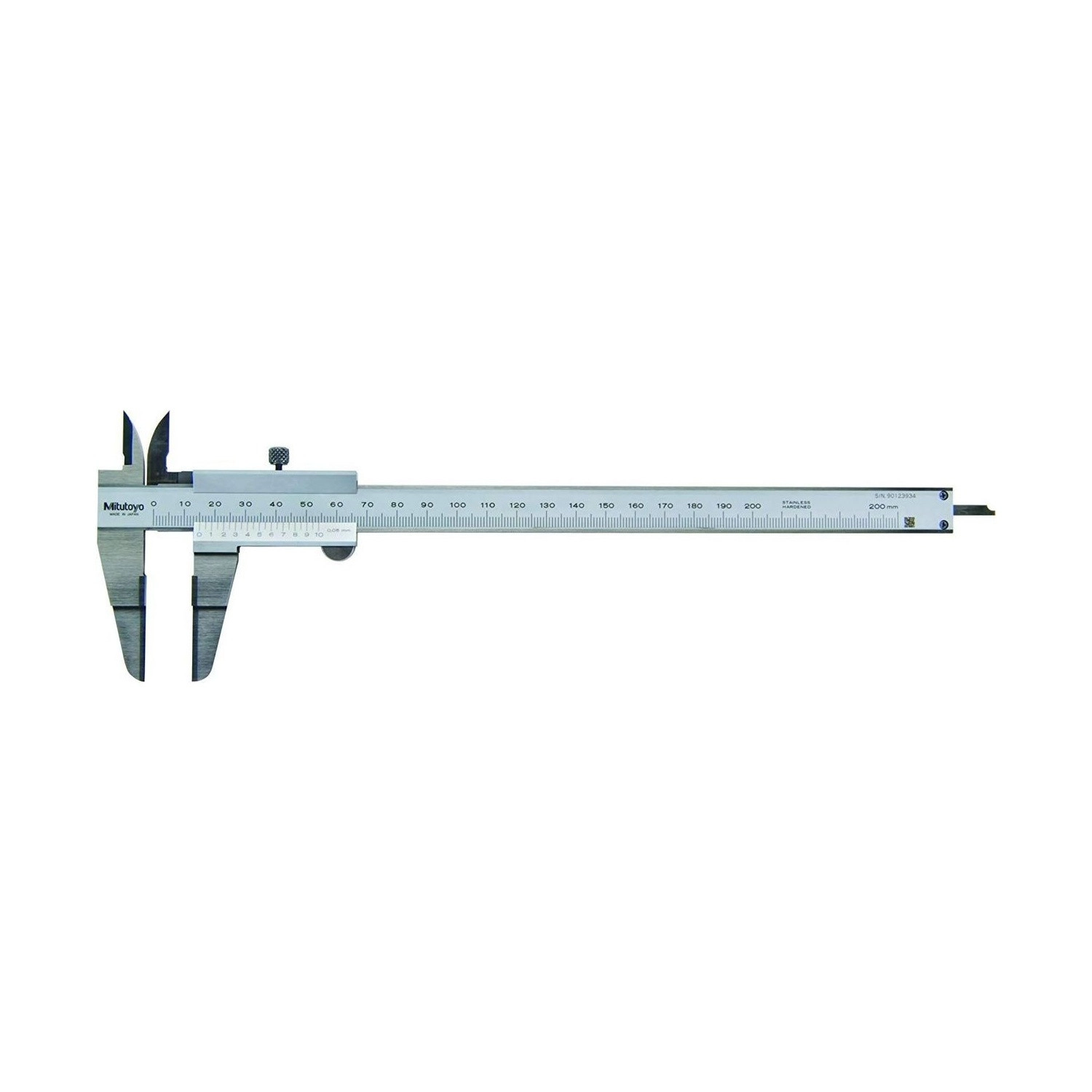 Calibre Vernier Mitutoyo 200 mm 0,05 mm Tipo Lámina 536-135 - Tienda Oficial | Producto Original
