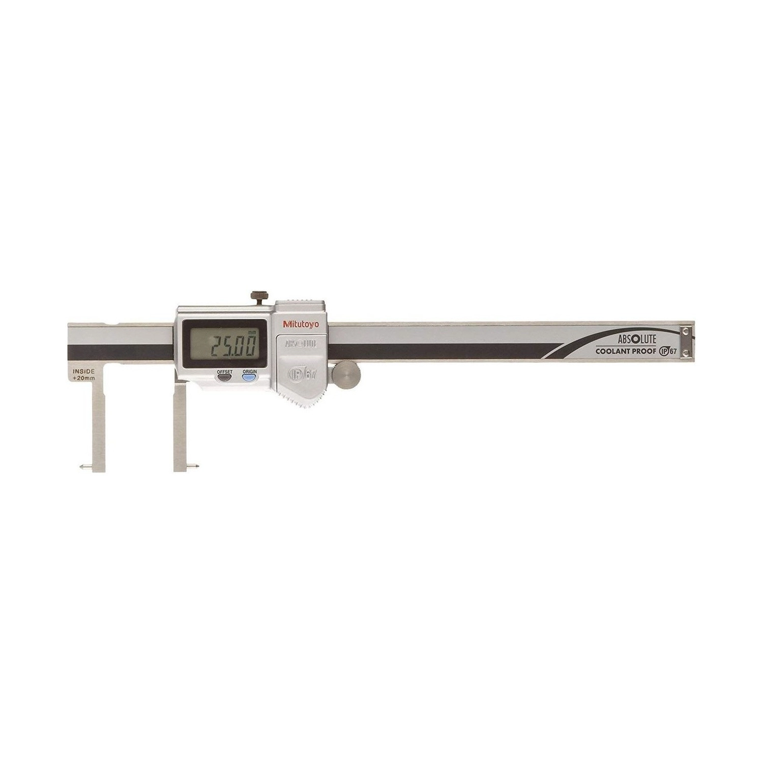 Calibre Digital ABSOLUTE Mitutoyo 170 mm 0,01 mm para Medición Interna 573-646-20 IP67 - Tienda Oficial | Producto Original