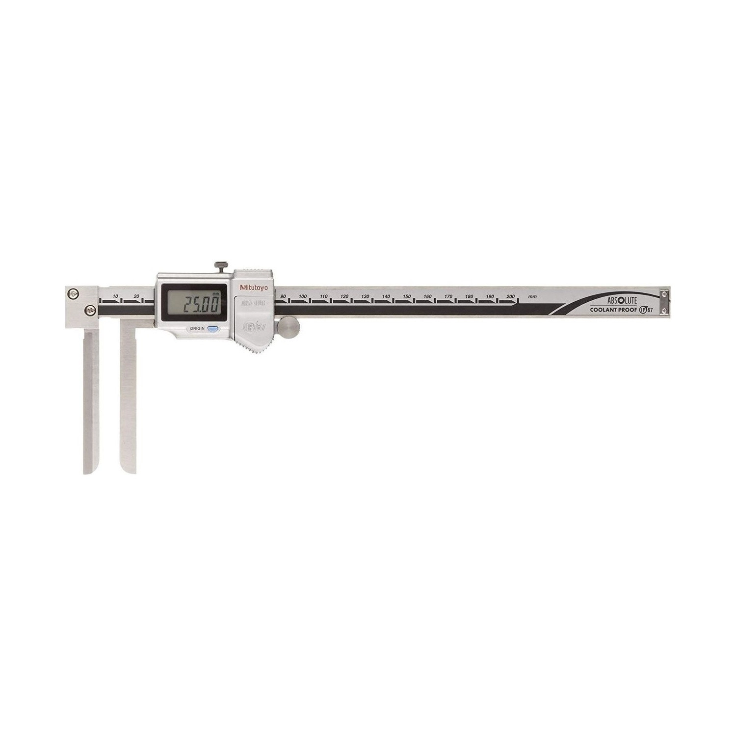 Calibre Digital ABSOLUTE Mitutoyo 200 mm 0,01 mm para Medición Interna 573-642-20 IP67 - Tienda Oficial | Producto Original