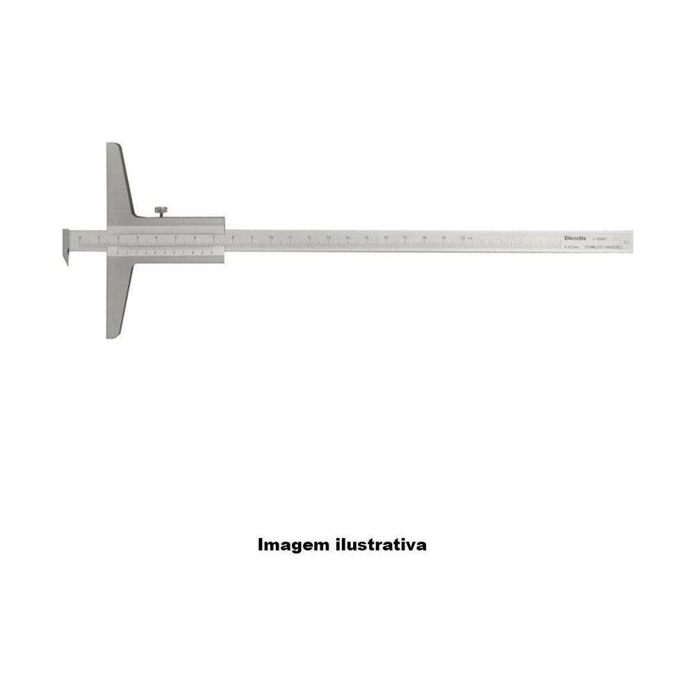 Calibre de Profundidad Vernier Mitutoyo 600 mm 0,05 mm Gran Capacidad 527-204 - Tienda Oficial | Producto Original