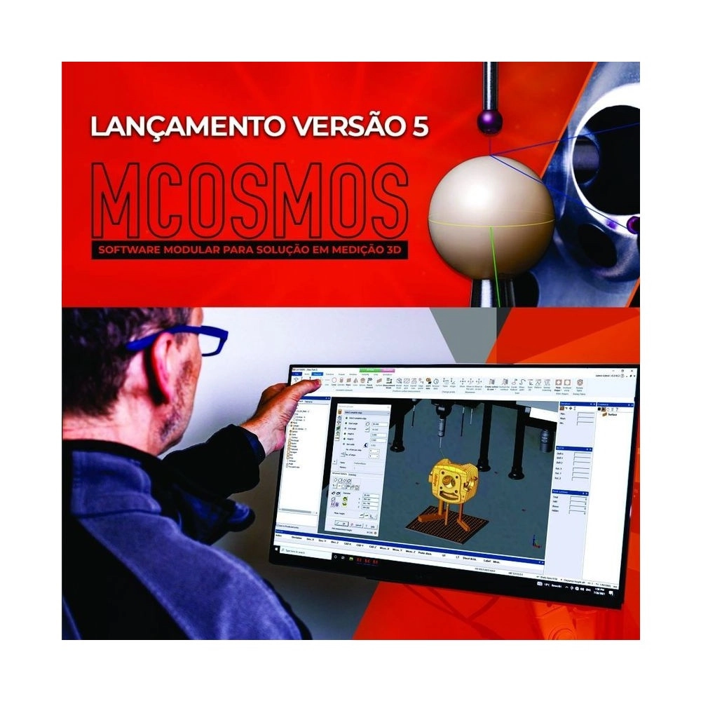 Software MCOSMOS V.5 para medición modular para solución total en medición 3D - Mitutoyo Tienda Oficial | Producto Original