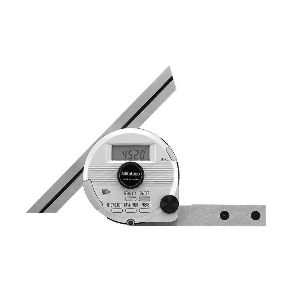 Transportador de ángulo digital de 150 mm - 187-501 - Mitutoyo Tienda Oficial | Producto Original