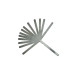 Calibrador de holgura 0,03-0,5mm 13 hojas largas - 184-302S - Mitutoyo Tienda Oficial | Producto Original