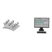 Sensor de desplazamiento lineal LG100 - 542-196 - Mitutoyo Tienda Oficial | Producto Original